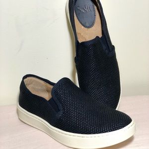 Sofft Somers Navy Slip On Shoes